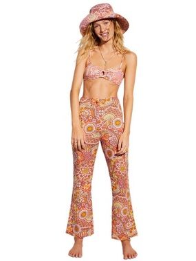 Billabong x Smiley So Trippy cotton & line lightweight pants Sz 29